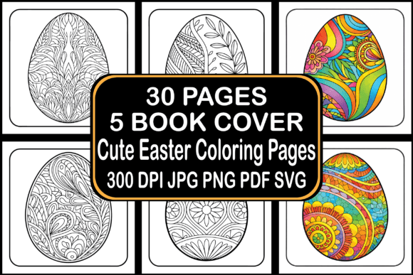 Cute Easter Coloring Pages for Creative Expression and Business Opportunities