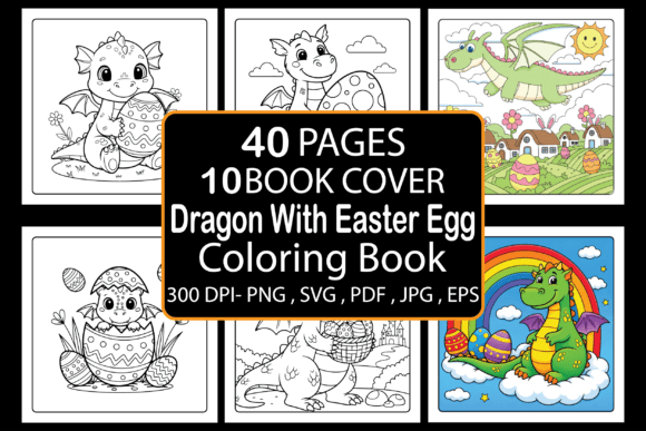Dragon with Easter Egg Coloring Book: A Practical Review and Comparison for Creators and Buyers