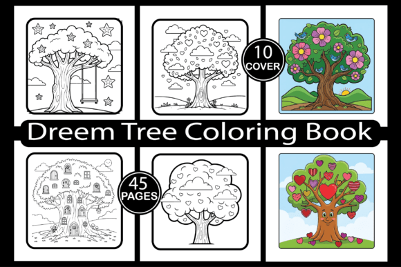 Dreem Tree Coloring Book