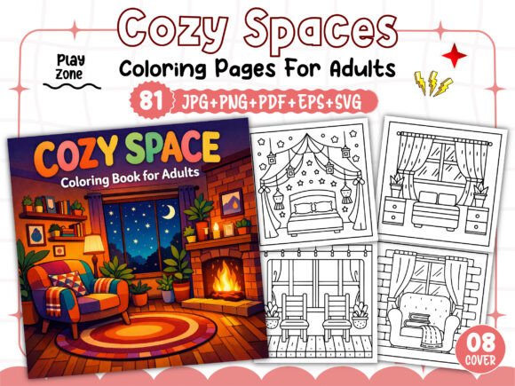 Exploring the Creative and Calming World of the Cozy Spaces Coloring Book for Adults
