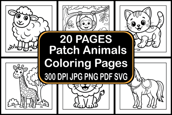 Patch Animals Coloring Pages: A Practical Guide for Creators and Colorists