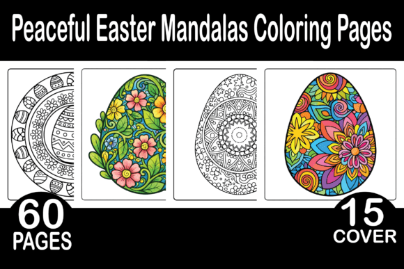 Peaceful Easter Mandalas Coloring Pages: A Creative Journey for All Ages