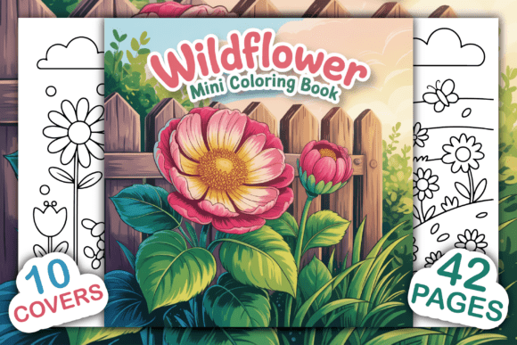 Why the Wildflower Mini Coloring Book Is Your Next High-Value KDP Interior
